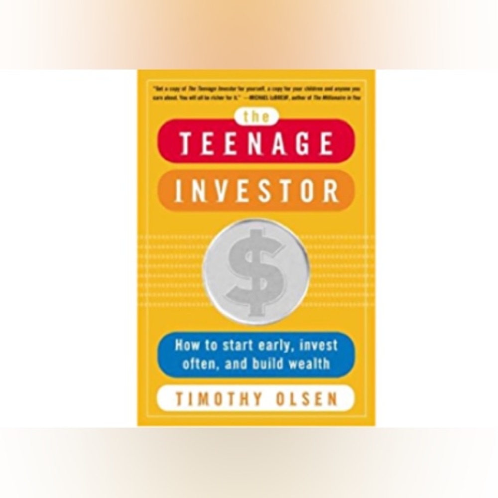 🌼3/$24 The Teenage Investor by Timothy Olsen book